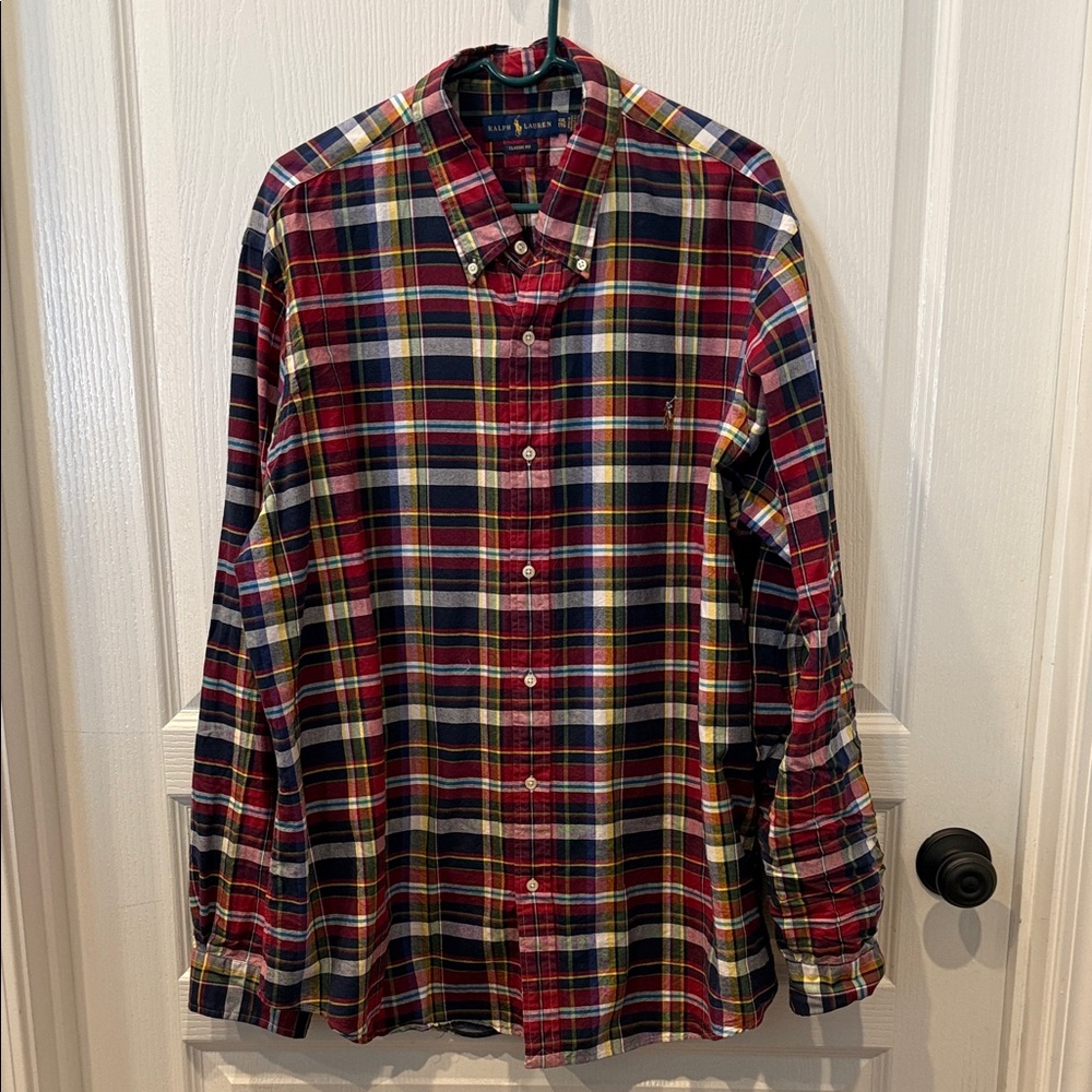 Polo by Ralph Lauren Men's Multicolor Plaid Shirt